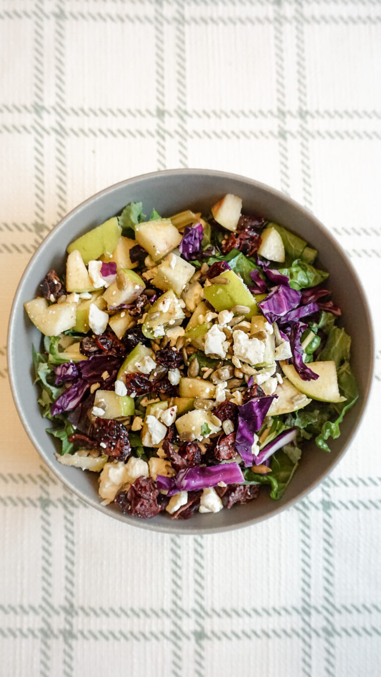 spring cabbage and kale salad